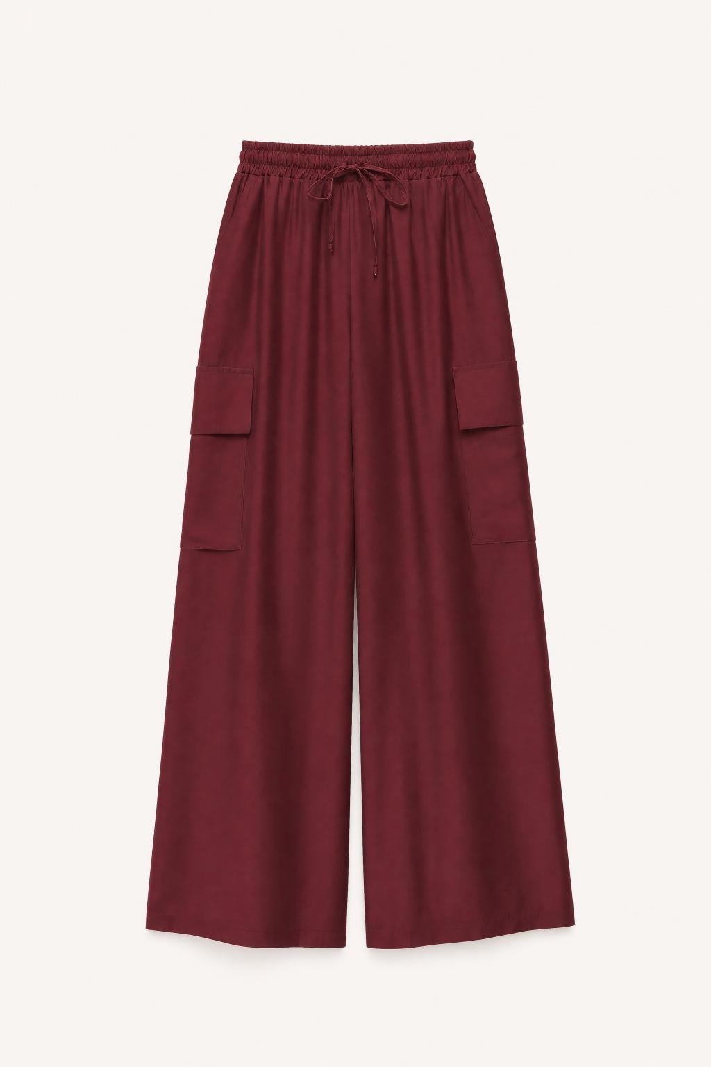 PANTALÓN MARLOWE BURGUNDY