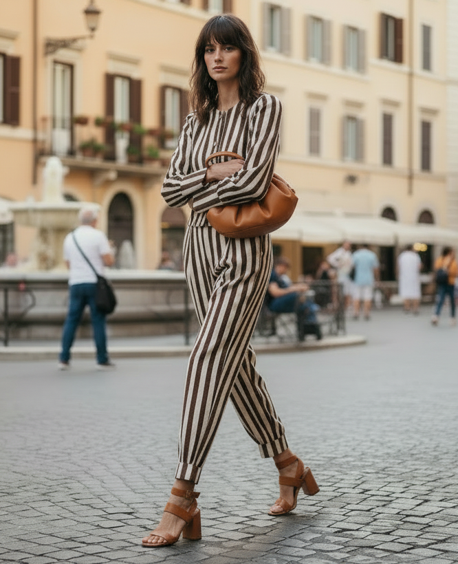 PANTALÓN INGRED CHOCO CREAM