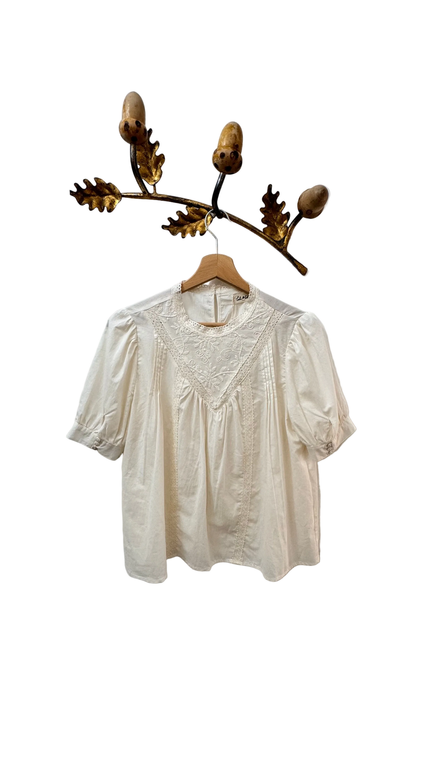 BLUSA LALA CREAM