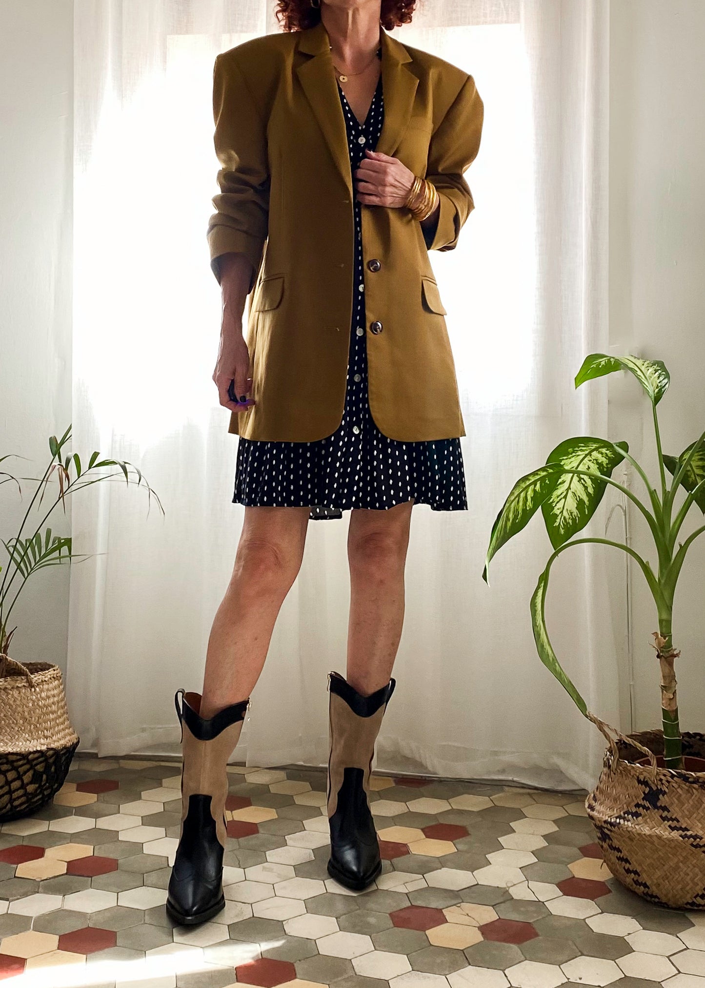 BLAZER SAMIRA CAMEL - Sister Birkin