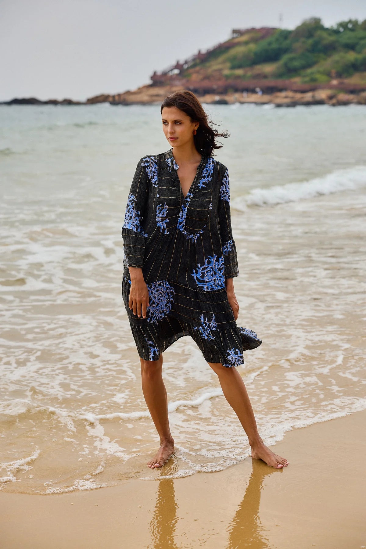 VESTIDO TÚNICA BLUE REEF