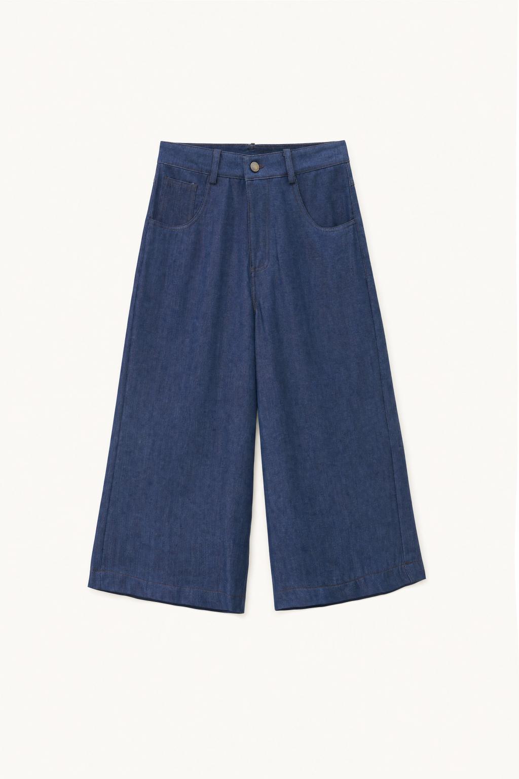 BERMUDAS SIMONE DENIM BLUE