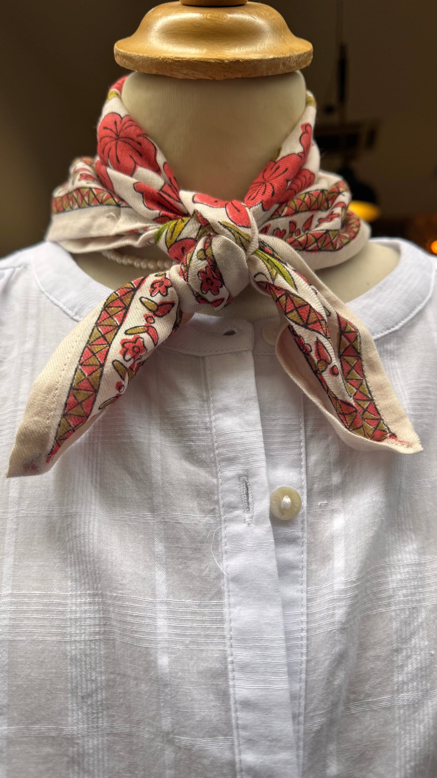 PAÑUELO JAIPUR GRENAT