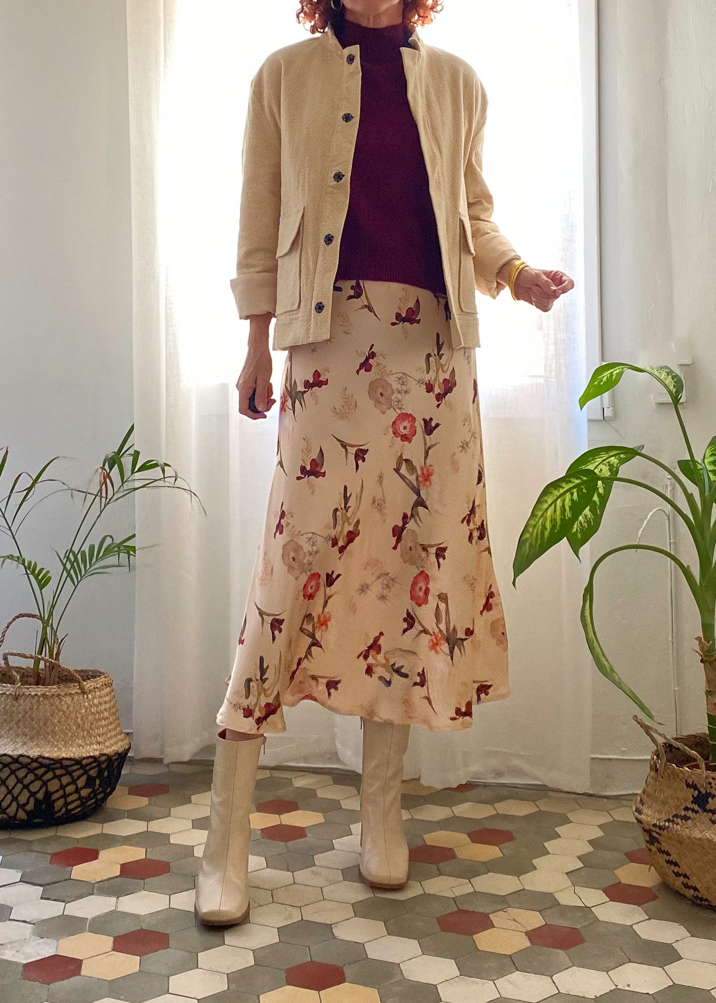 CAZADORA NEREA VANILLE - Sister Birkin