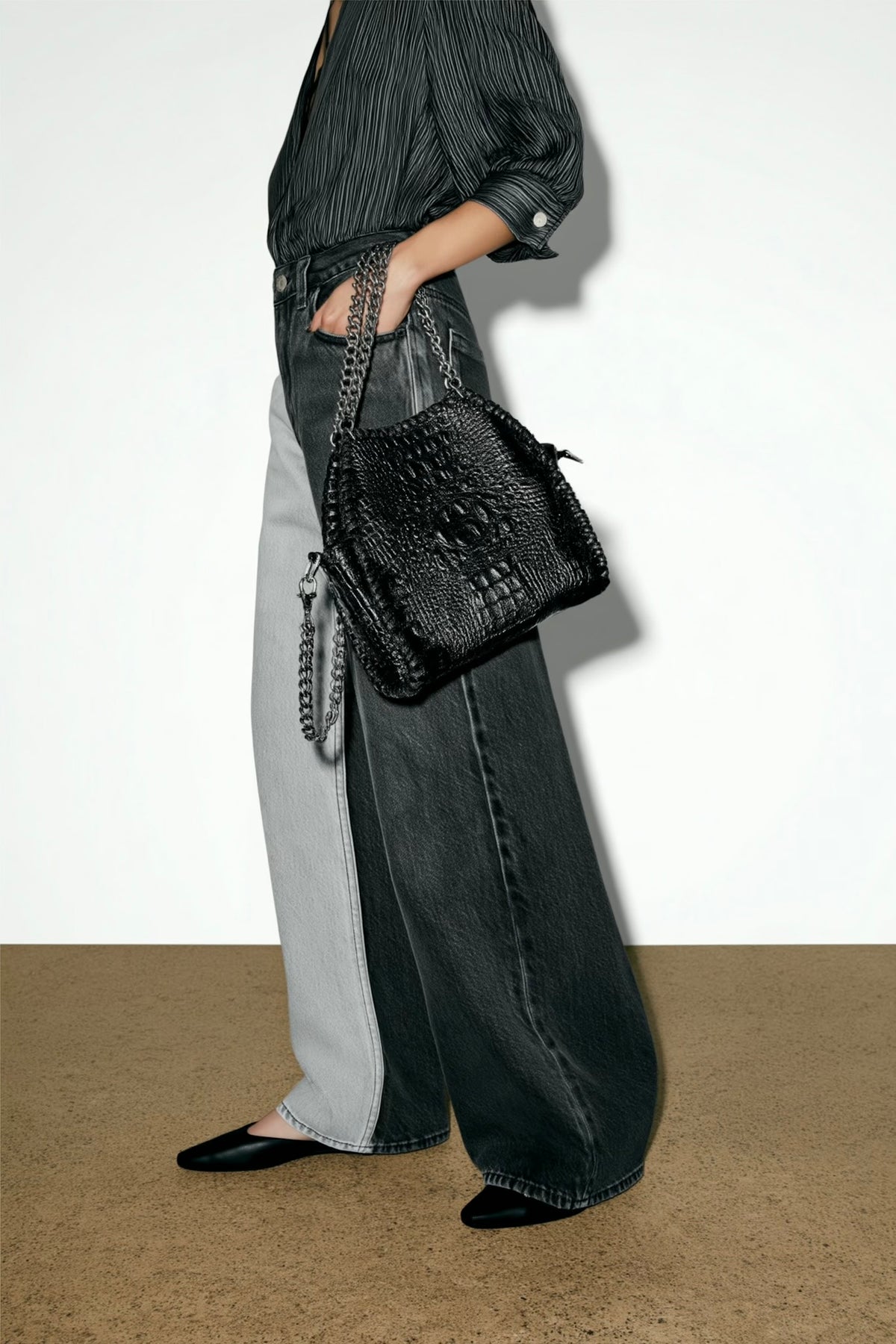 ORIGAMI BLACK BAG