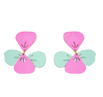 PENDIENTES IRIS PINK TURQUOISE