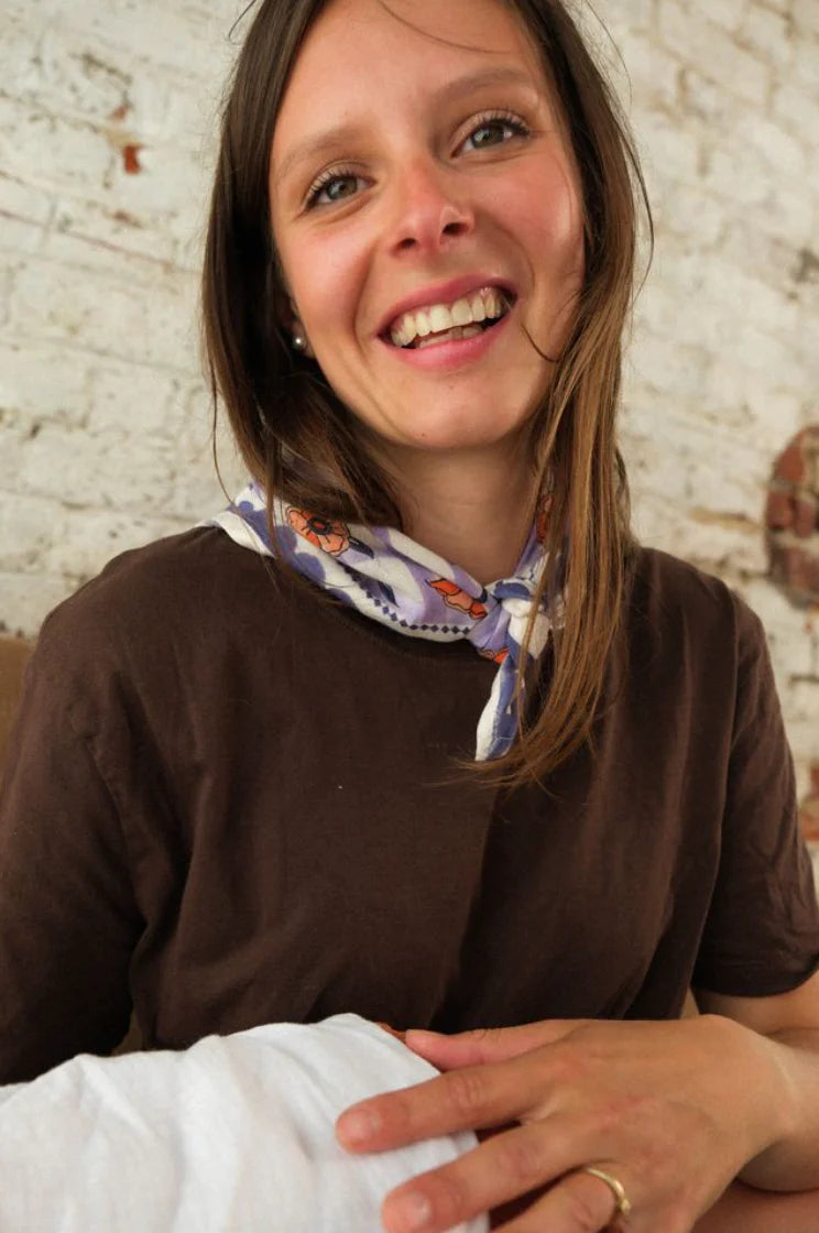 PAÑUELO CHENAI LILAS