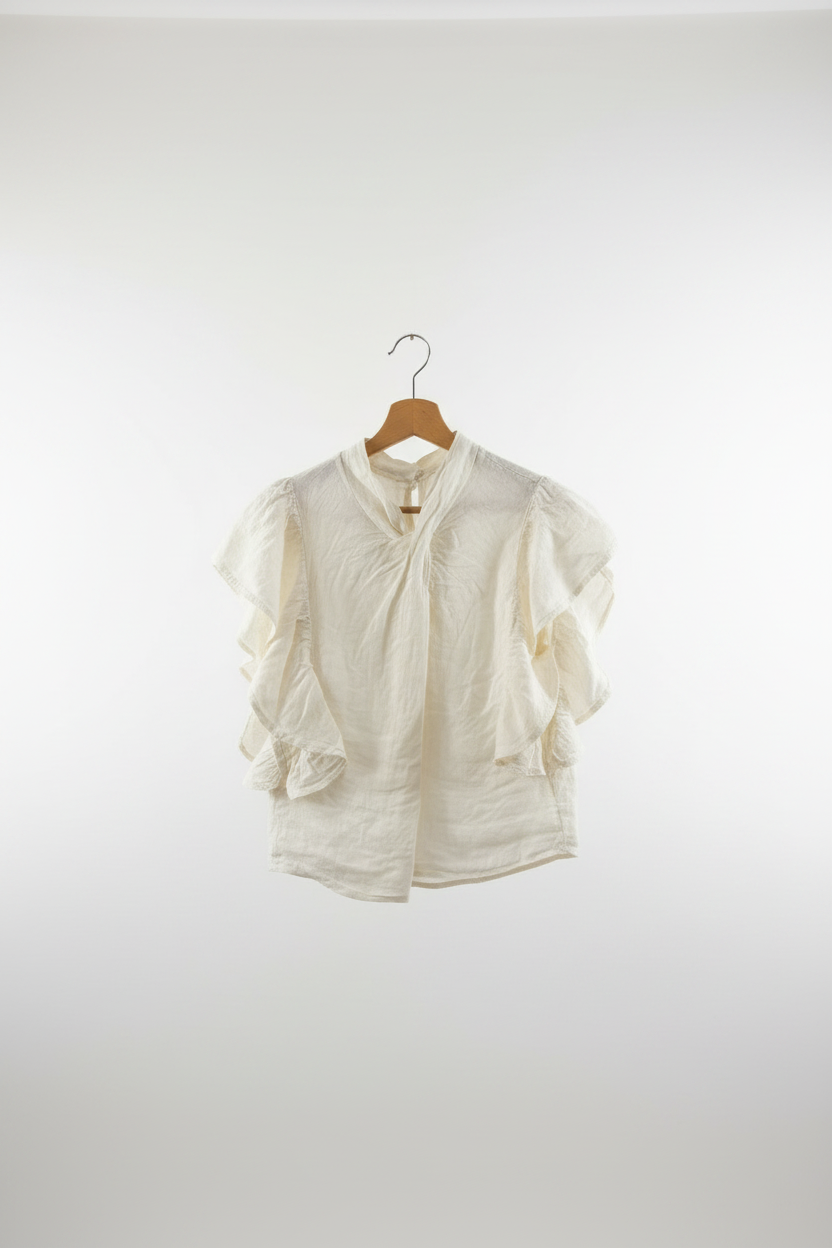 TOP ARANTXA IVORY