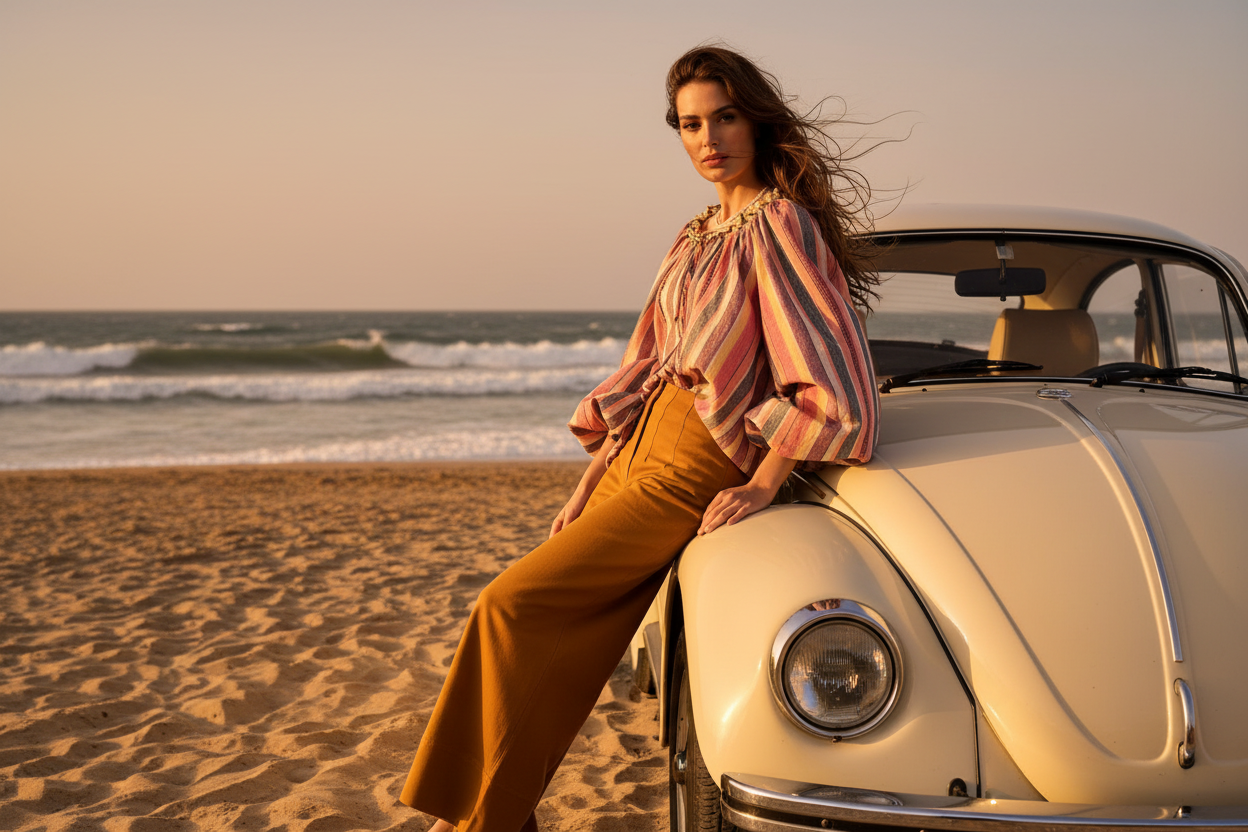 PANTALÓN OLIVIE CAMEL