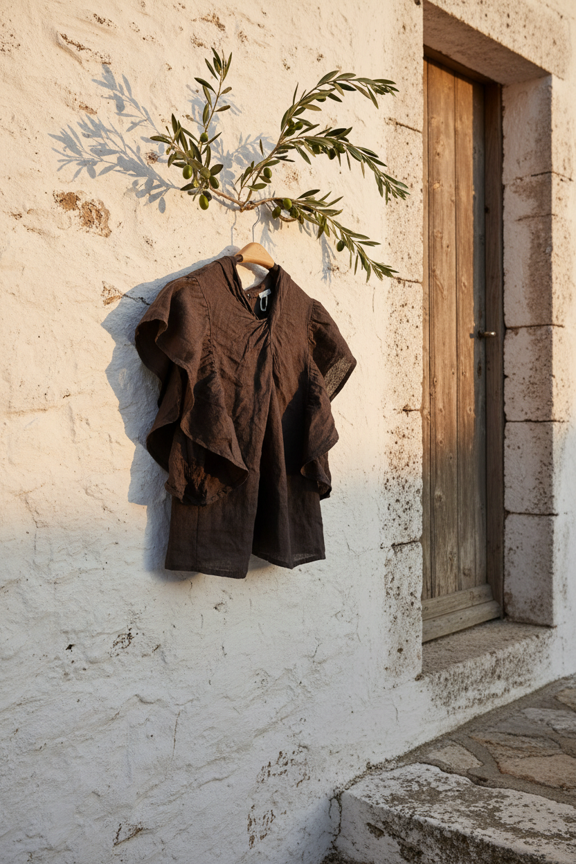 TOP ARANTXA DARK BROWN