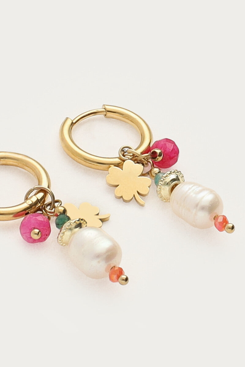 PENDIENTES SUNROCKS FRESHWATER PEARL