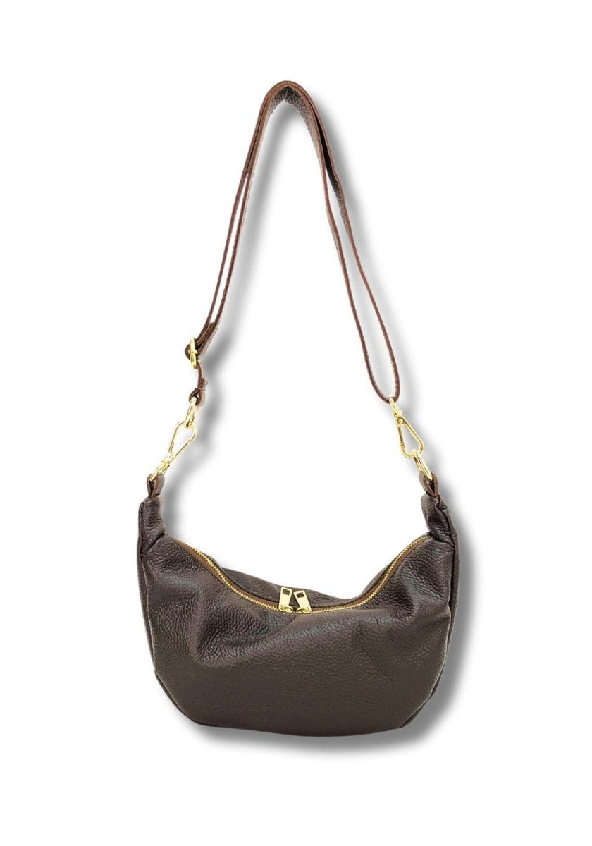 BOLSO CONVERTIBLE ZADIE DARK BROWN