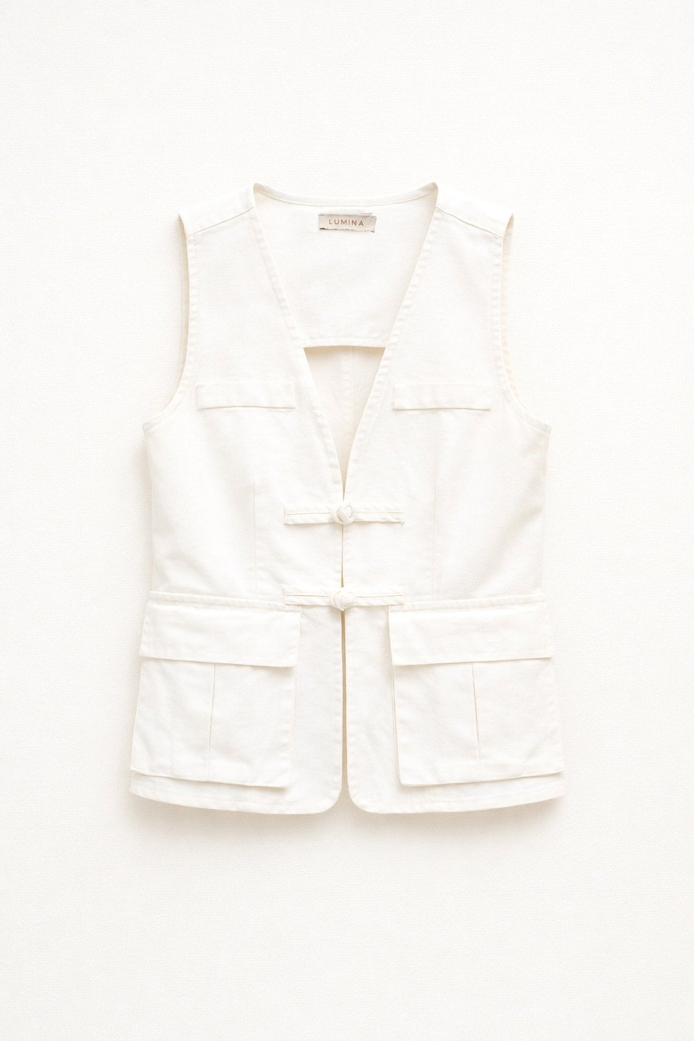 CHALECO ALTEA IVORY - Sister Birkin