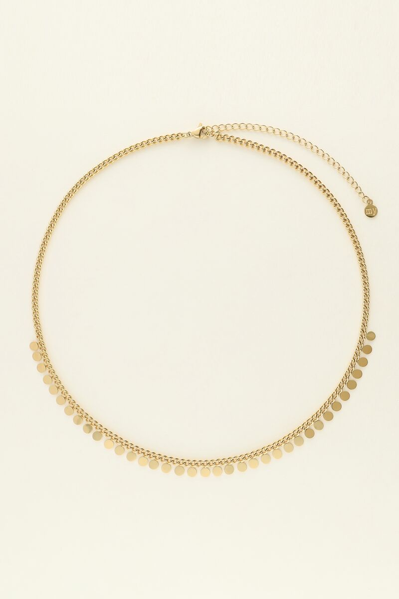 COLLAR MONEDAS DAPHNE GOLD