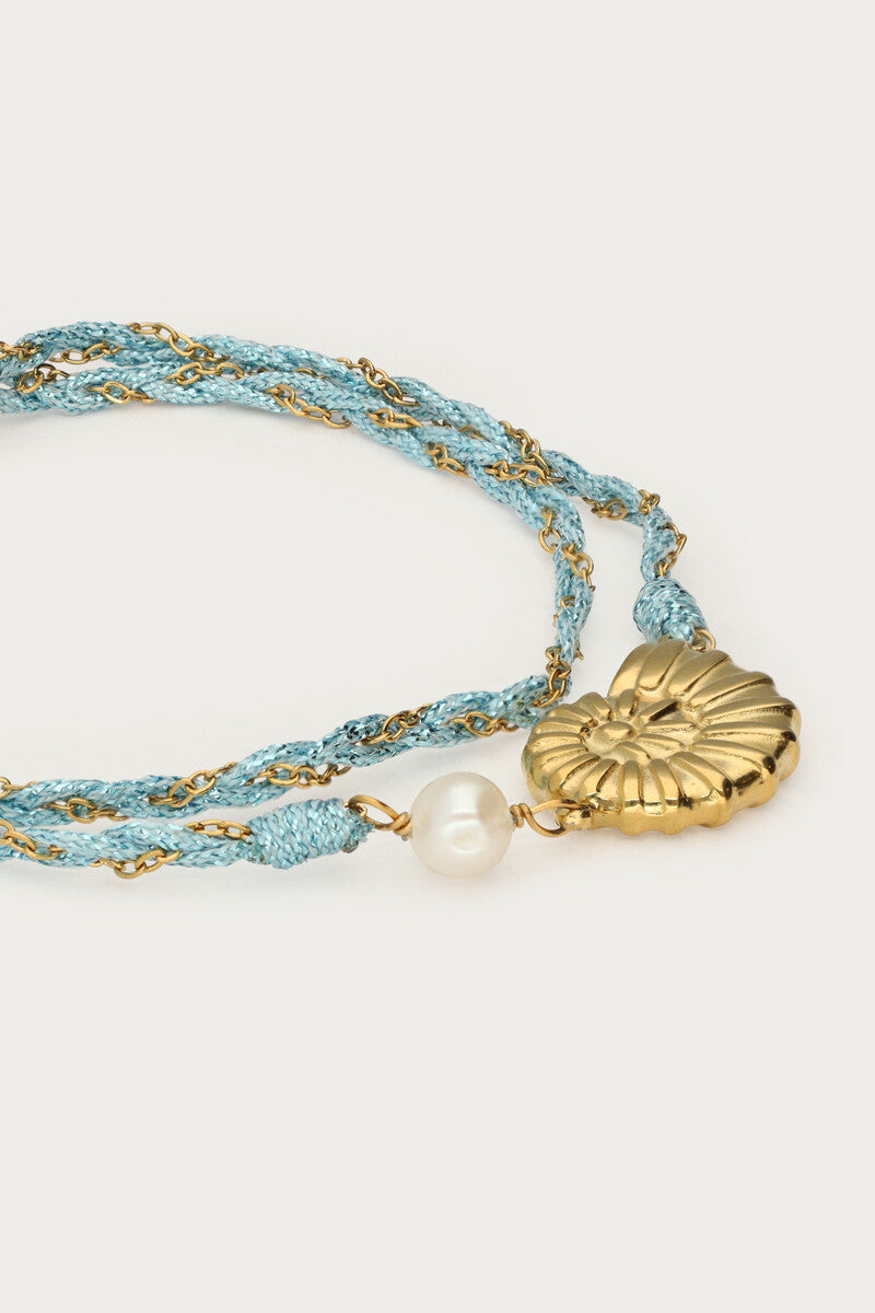 PULSERA NOMAD BLUE NAUTILUS