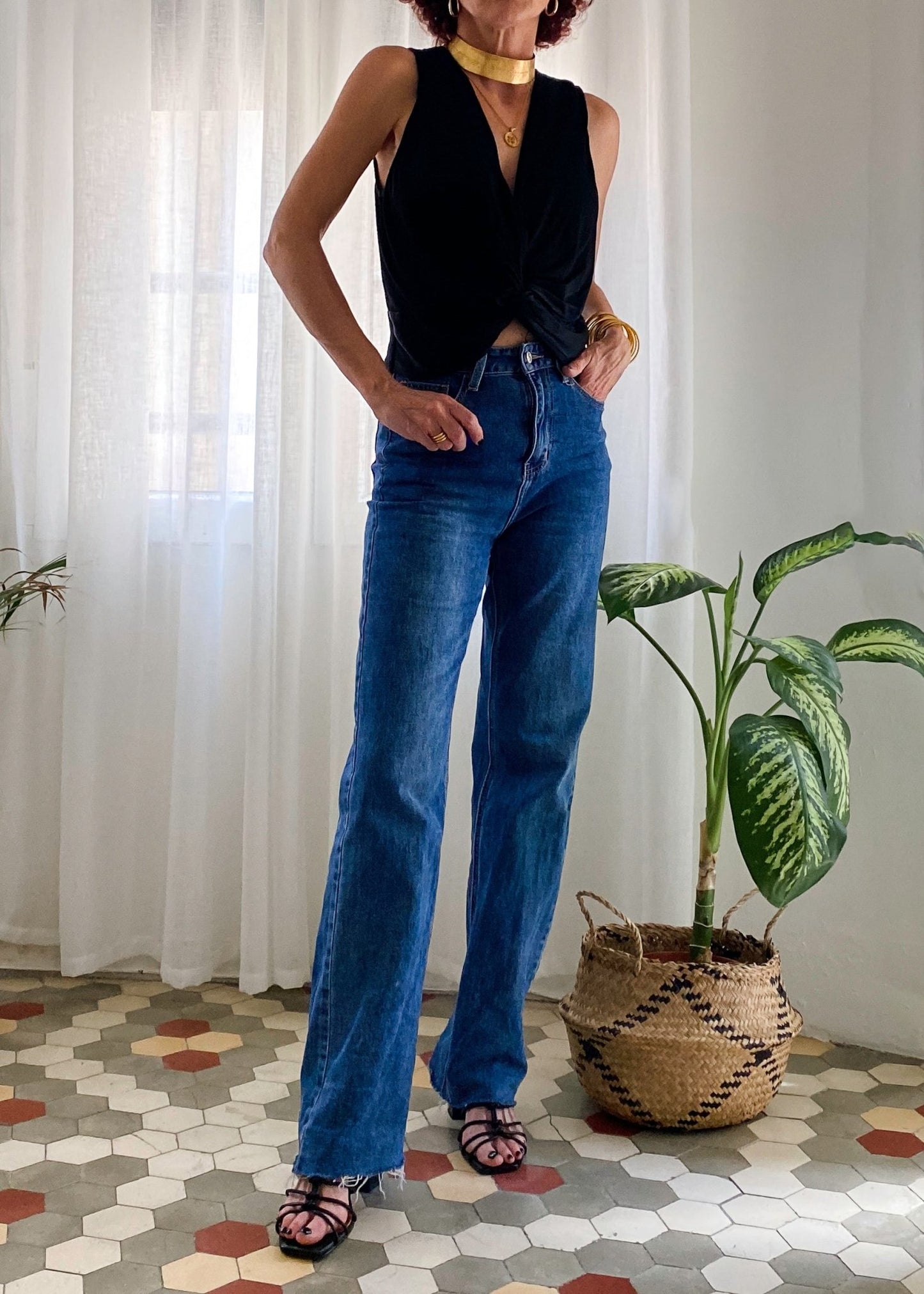 TOP DRAPEADO ESTHER BLACK - Sister Birkin