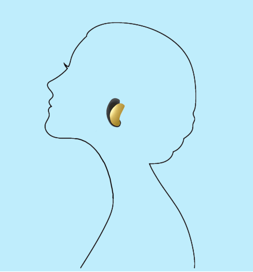 Midi Pendientes Frijol by Papiroga - Sister Birkin