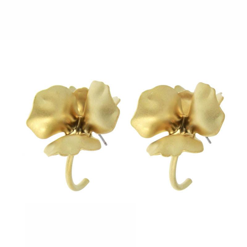 Pendientes de Aro Retro Orchydée - Sister Birkin