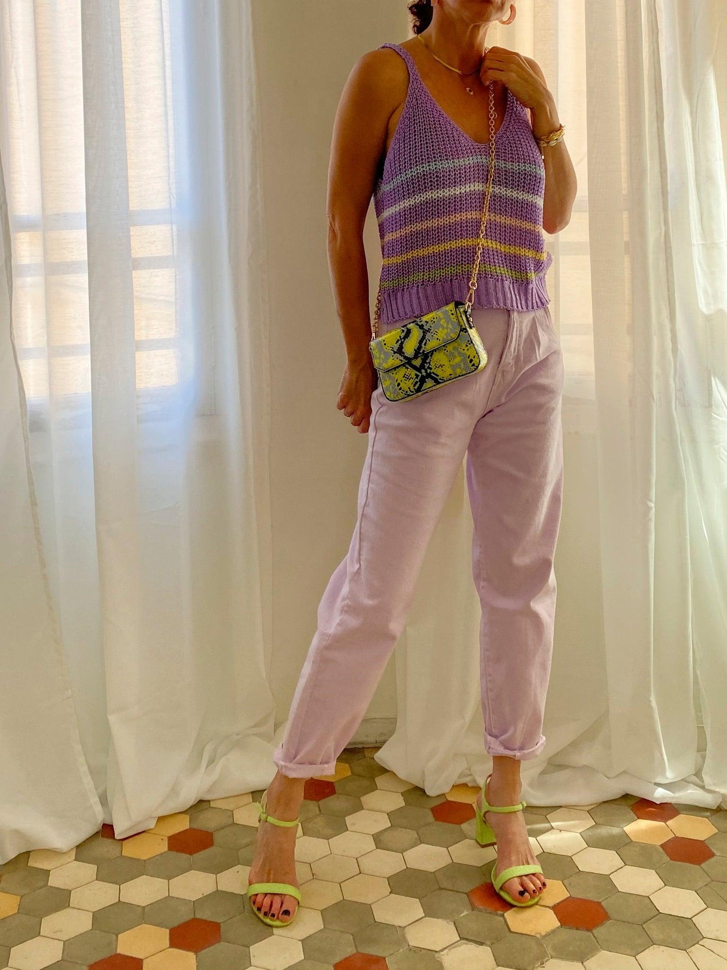 SANDALIAS LIMA CON TACÓN CUADRADO - Sister Birkin