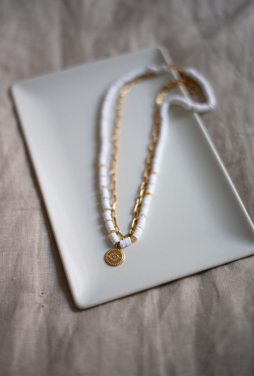 COLLAR ANTIBES ECRU - Sister Birkin