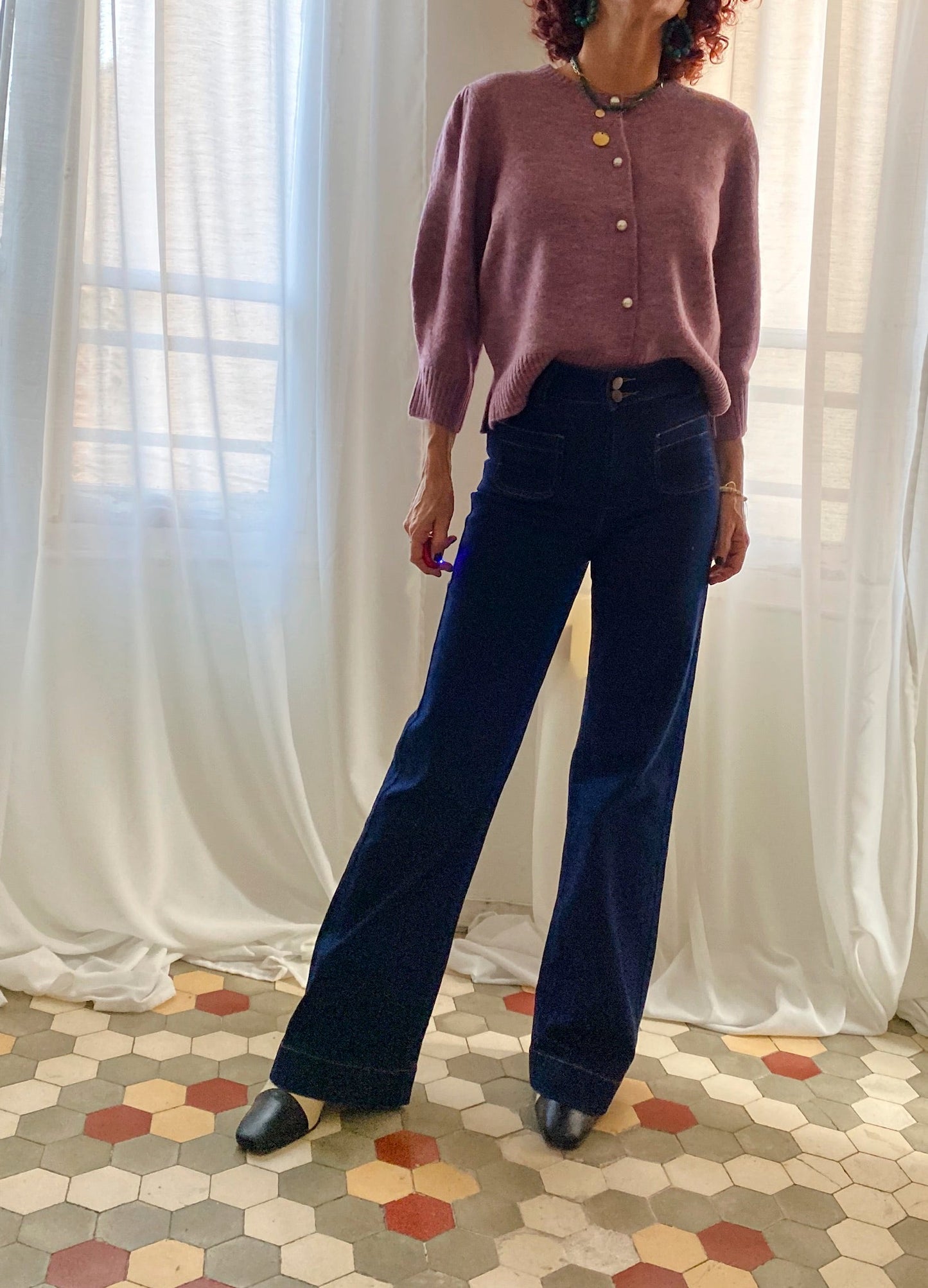 VAQUERO MUSE JANE DARK DENIM - Sister Birkin