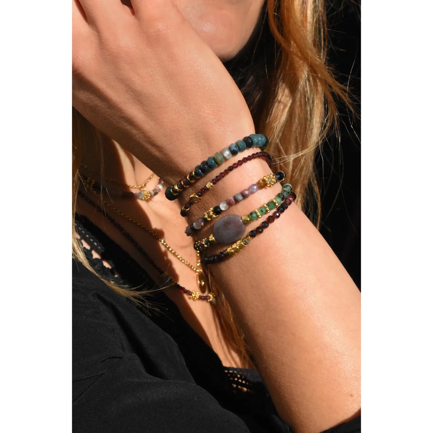 PULSERA IRINA AGATE MOUSSE - Sister Birkin