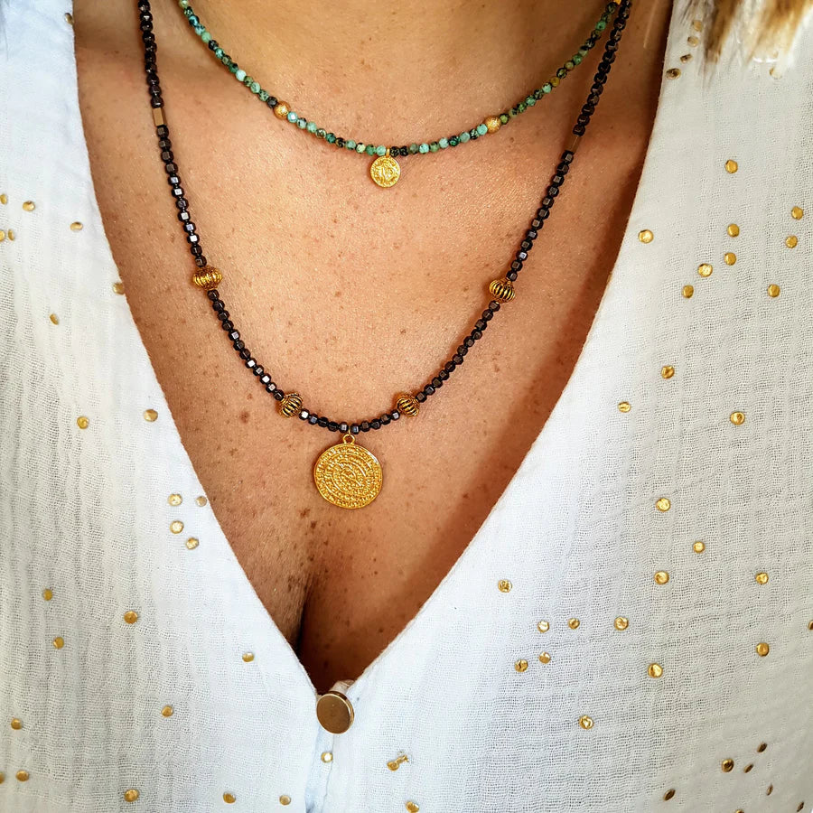 COLLAR CALYPSO TURQUOISE - Sister Birkin