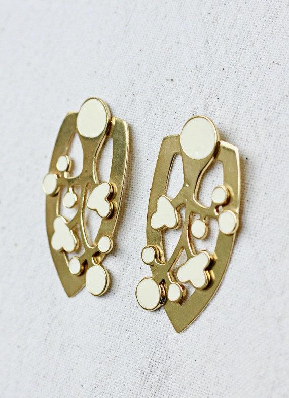 PENDIENTES NGORONGORO BLANCOS - Sister Birkin