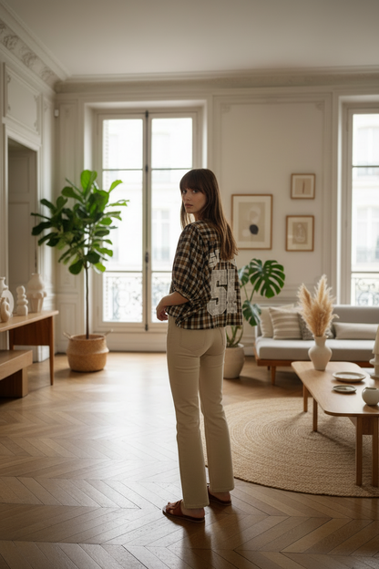 CAMISA ARIZONA CARREAUX CHOCO