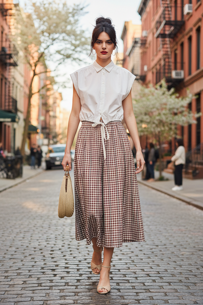 FALDA PANTALÓN BETTIE CAMEL