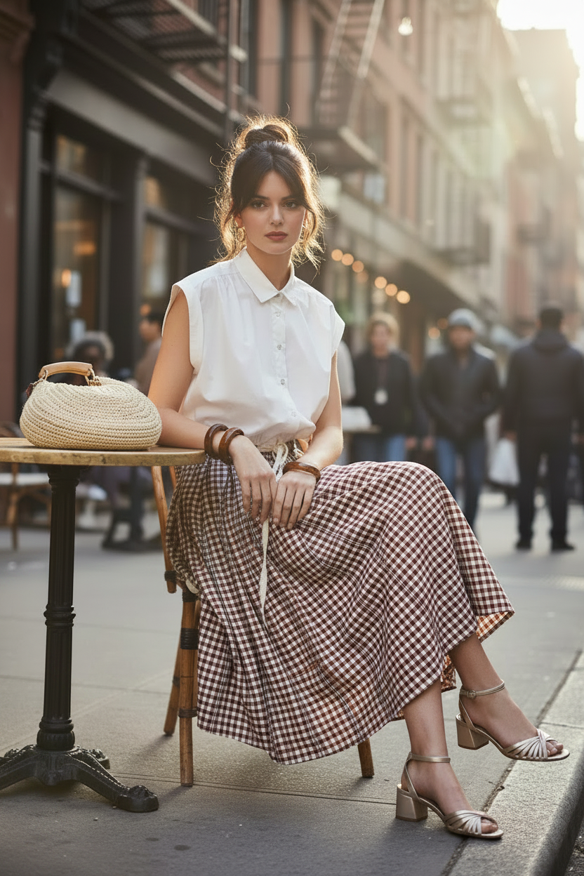 FALDA PANTALÓN BETTIE CAMEL