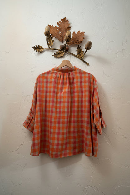 CAMISA SIMONE CARREUX ORANGE