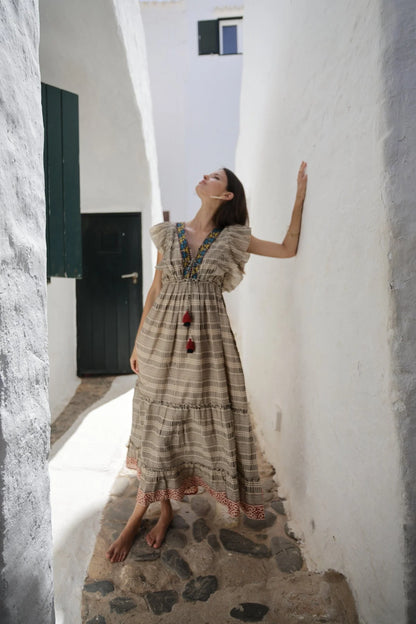 VESTIDO LILIA ETNICH BLACK