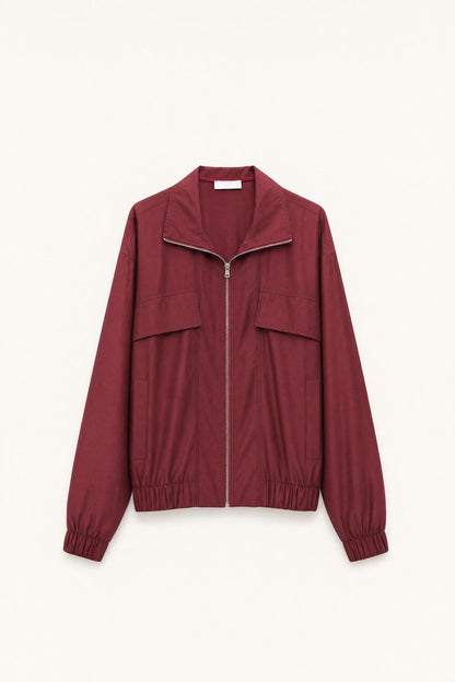 BOMBER UMA BURGUNDY