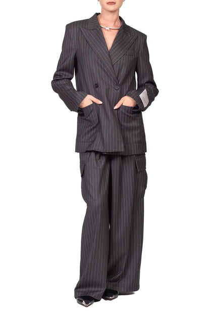BLAZER VITTORIA SMOKE GREY
