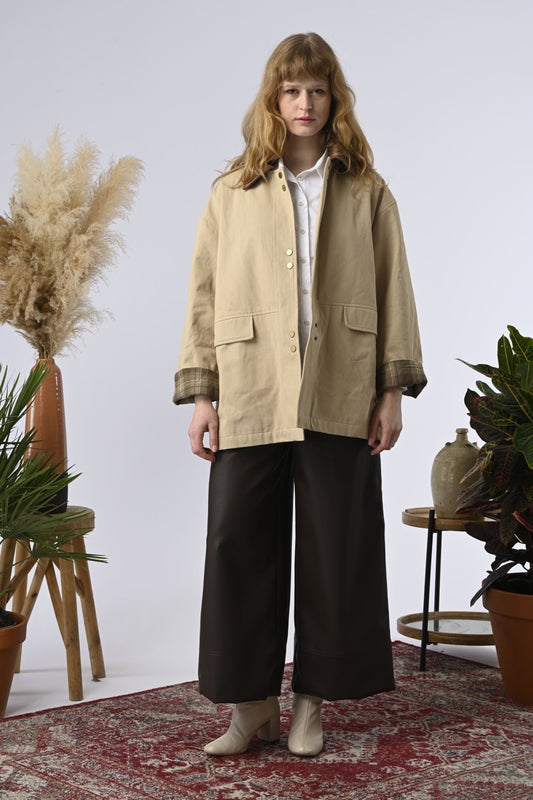 CHAQUETA DUSTY BEIGE