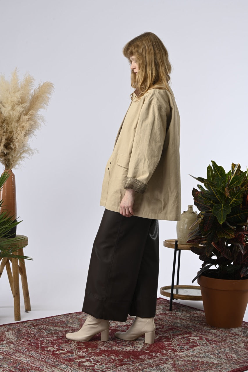 CHAQUETA DUSTY BEIGE