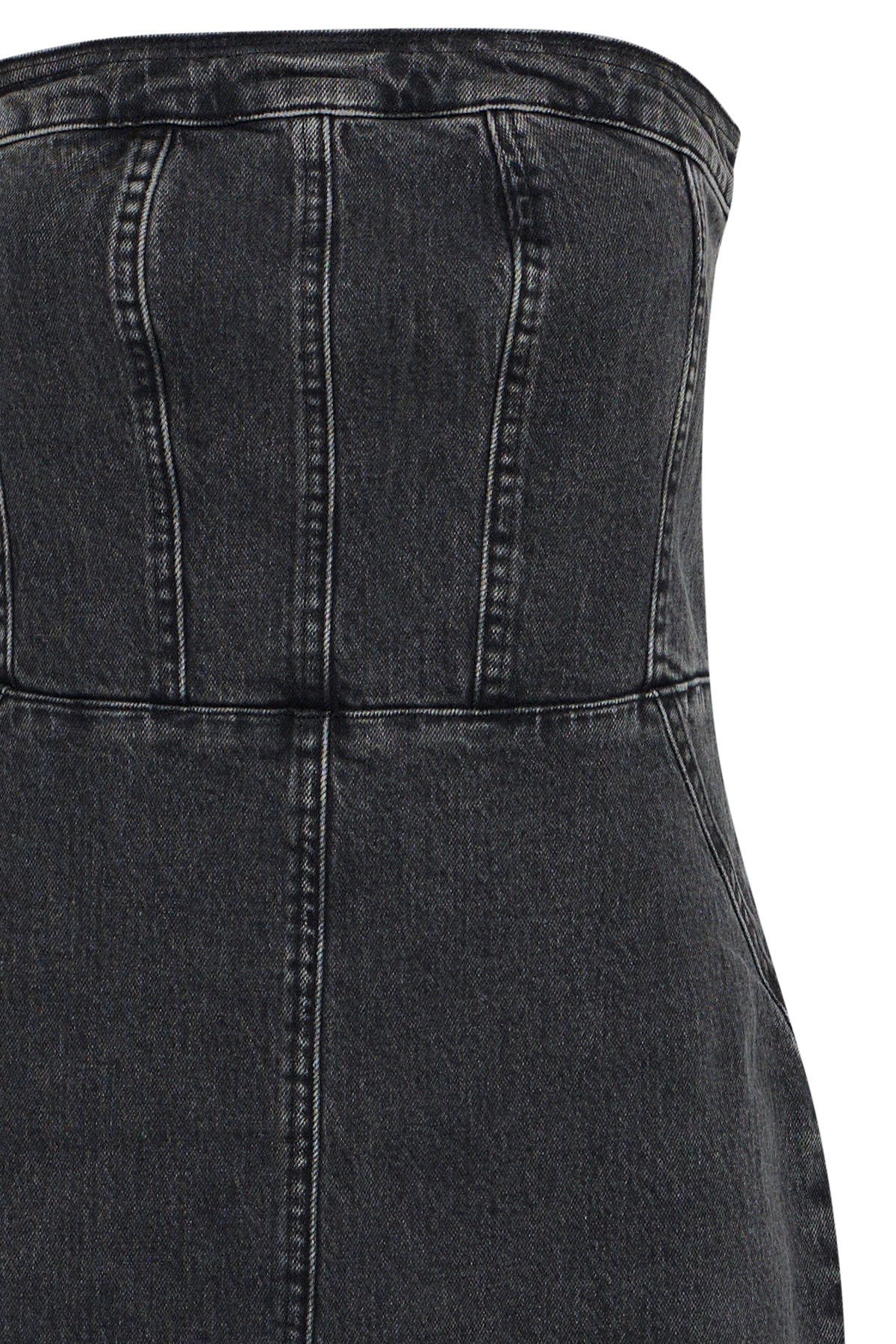 VESTIDO ÍNDIGO DENIM WASHED BLACK