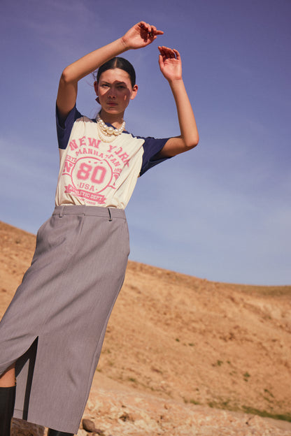 CAMISETA MONTY VINTAGE CREAM