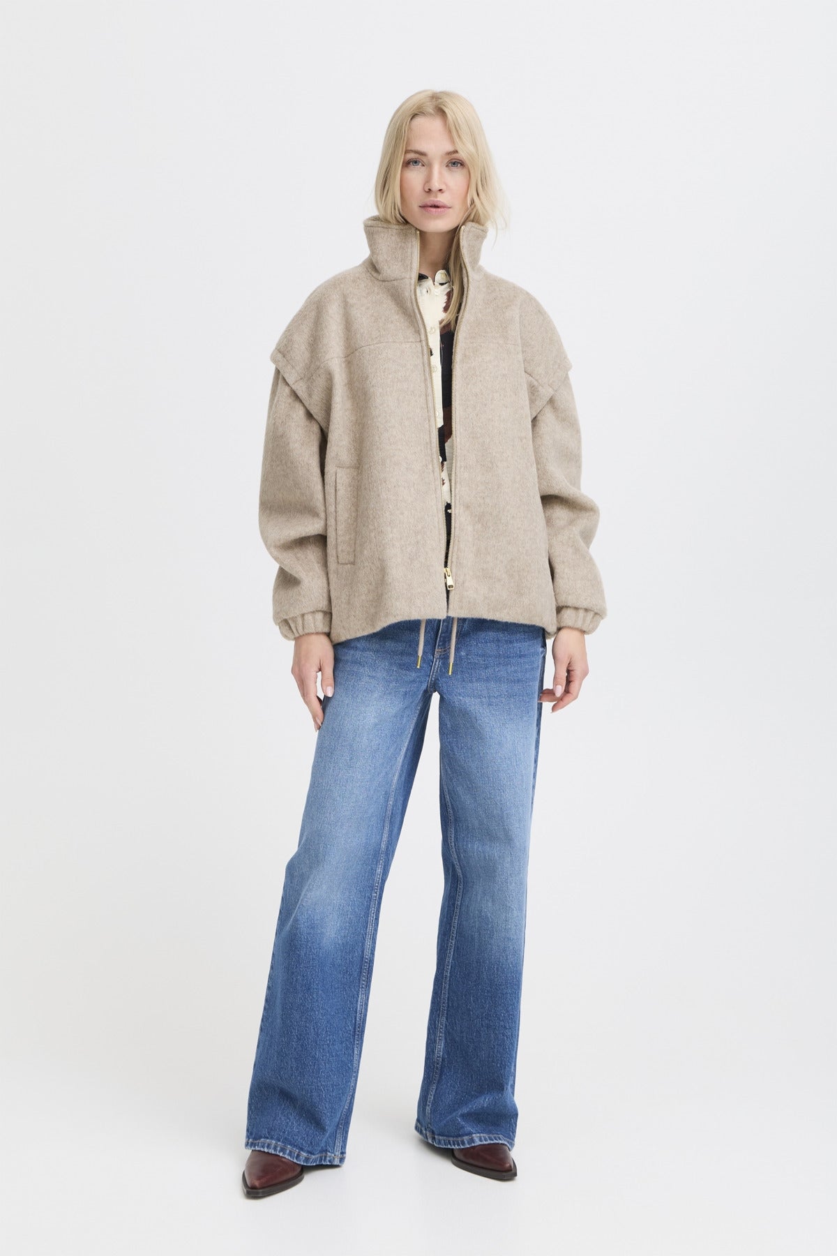 CHAQUETA CECILIA TAUPE