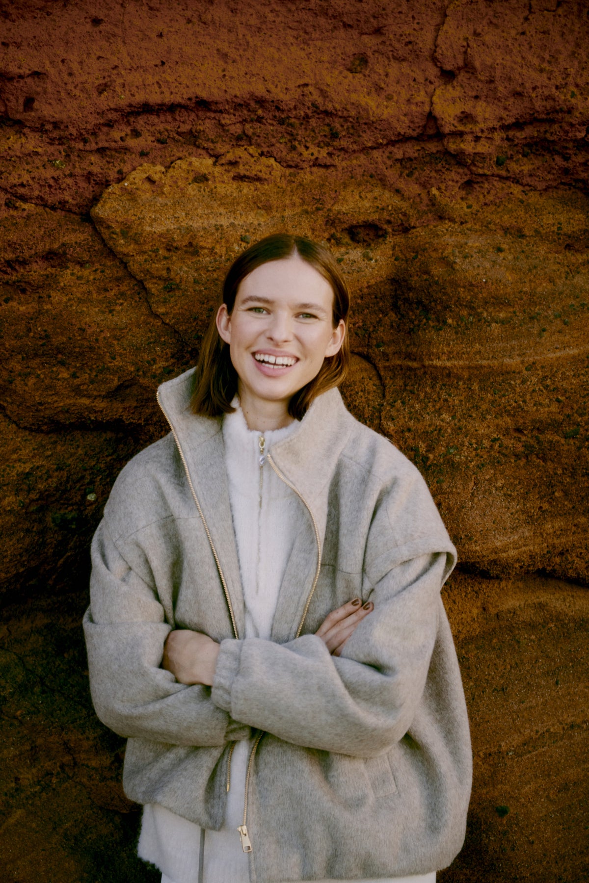 CHAQUETA CECILIA TAUPE