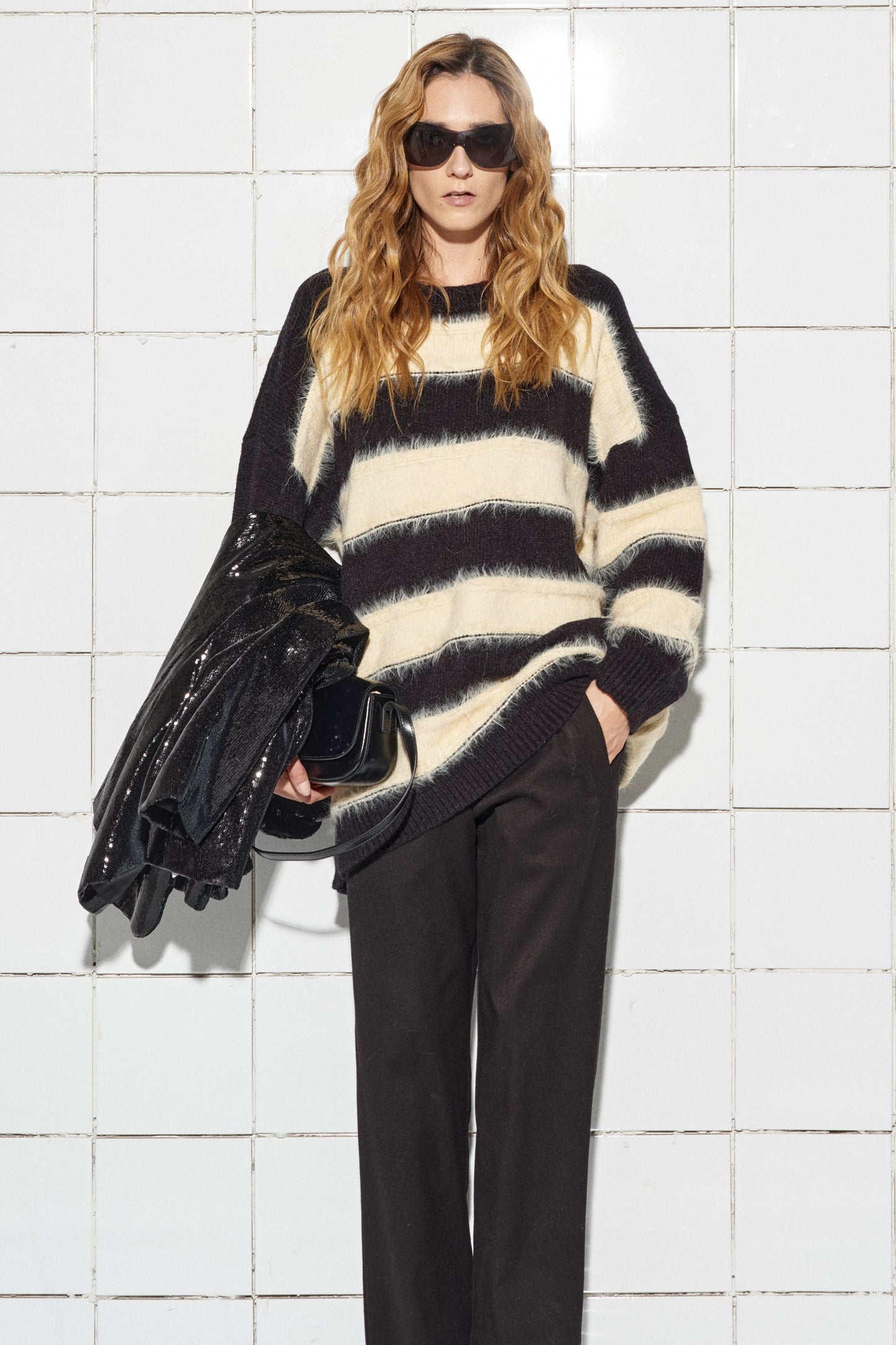 JERSEY  OVERSIZED MILO STRIPES