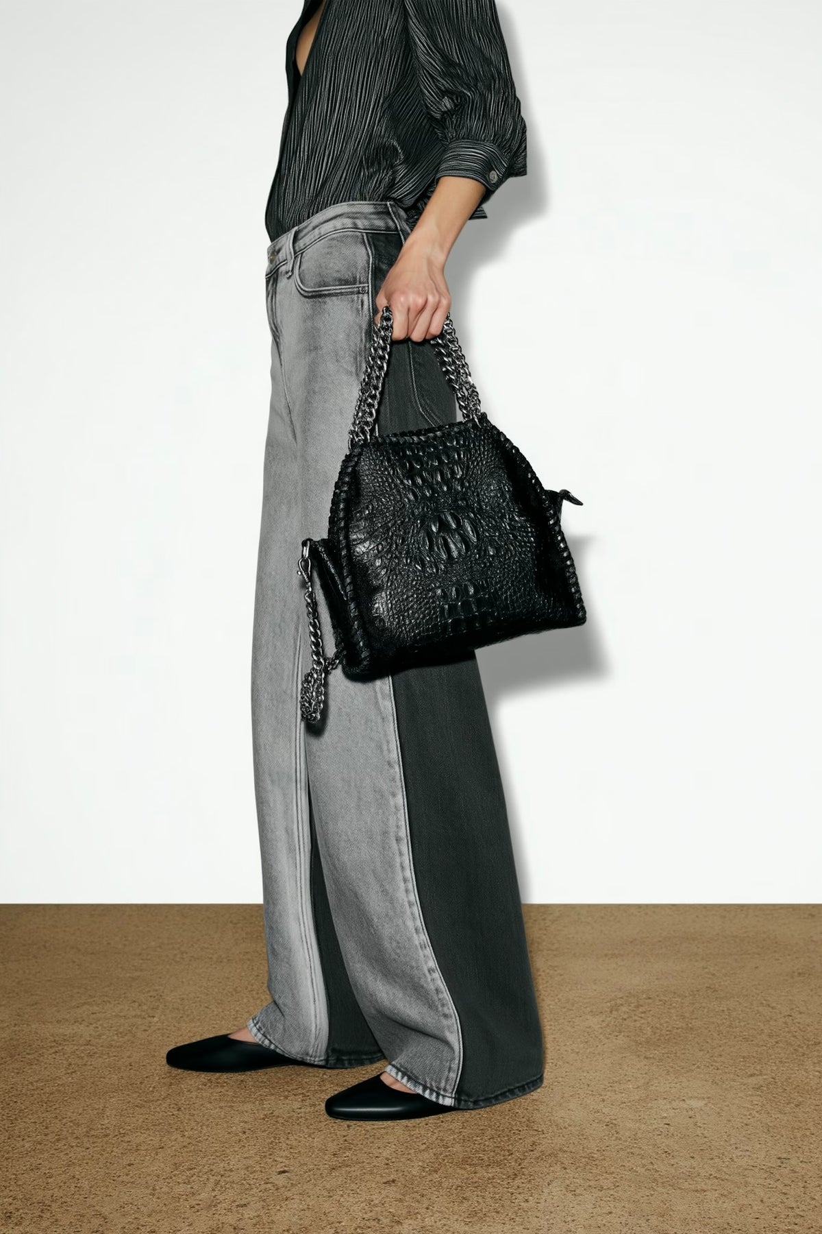 ORIGAMI BLACK BAG