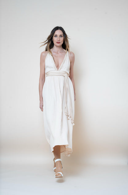 VESTIDO ARTEMISA VANILLA