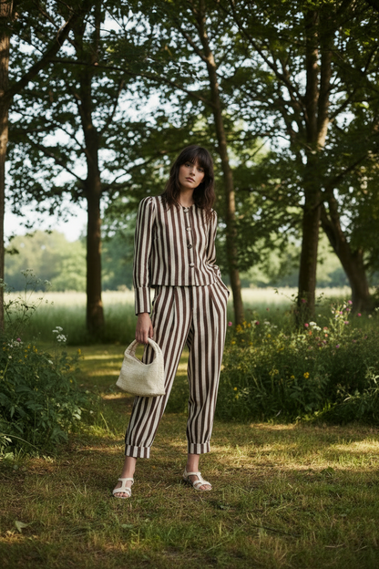 PANTALÓN INGRED CHOCO CREAM