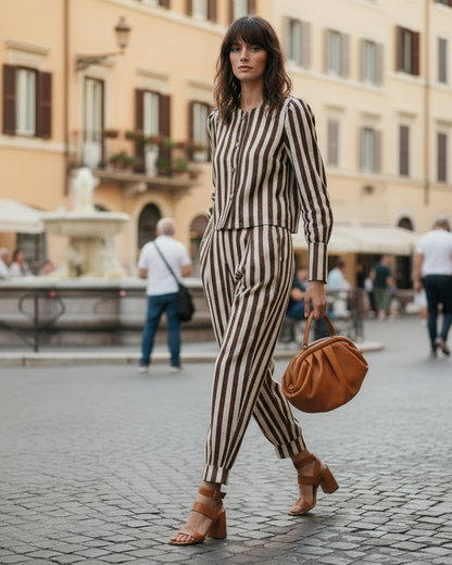 PANTALÓN INGRED CHOCO CREAM