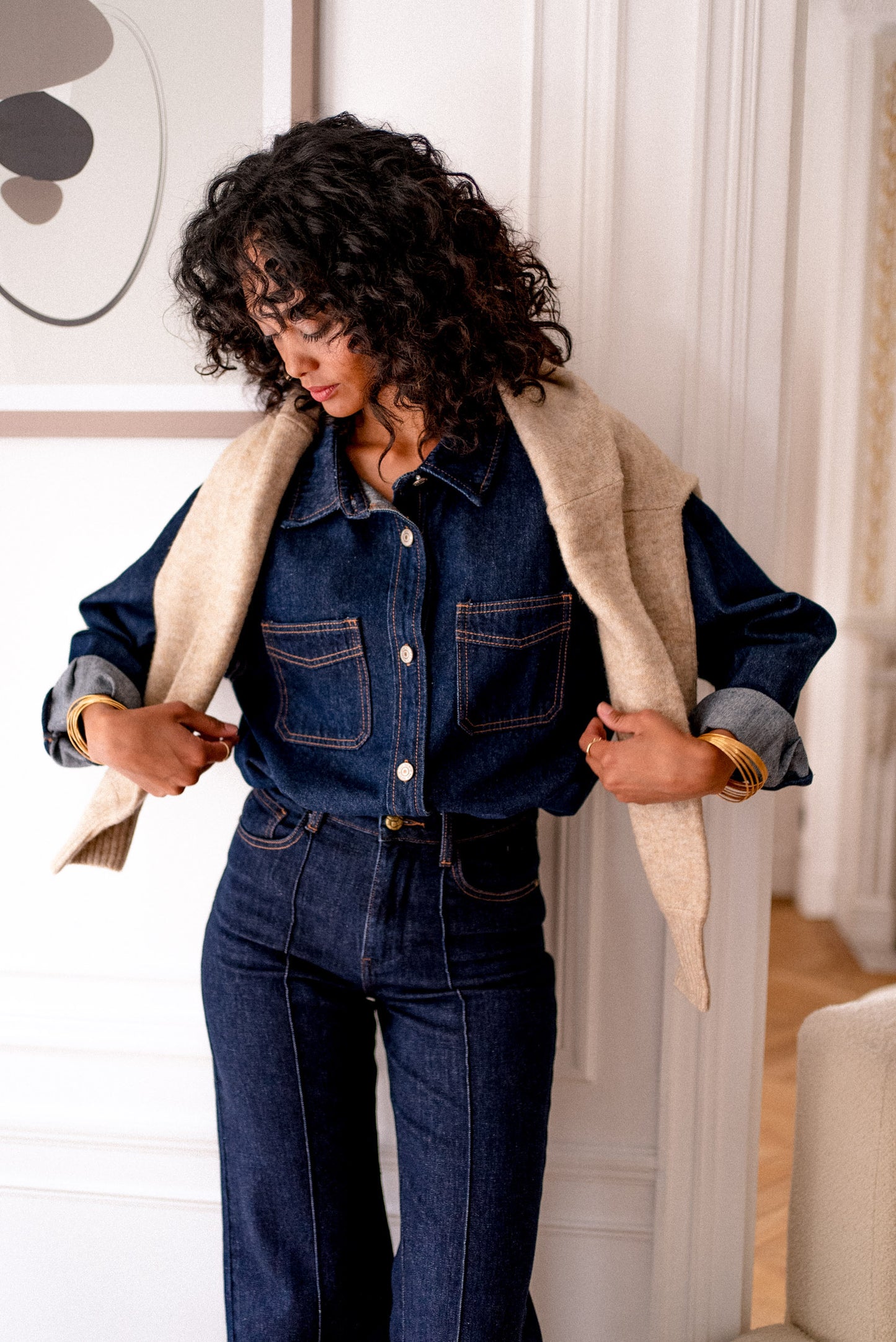 VAQUERO FAUSTINE DARK DENIM