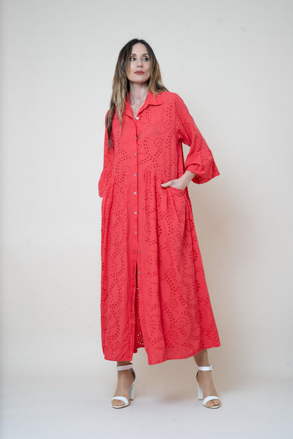 VESTIDO BORDADO MACARENA
