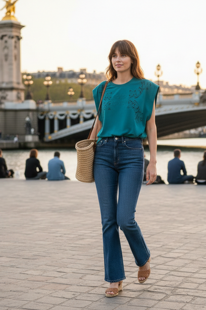 CAMISETA MATTEO TURQUOISE