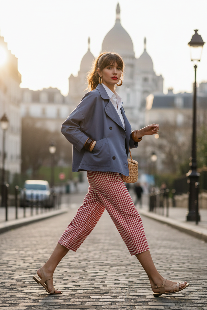 CHAQUETA CARIE BLUE GRAY